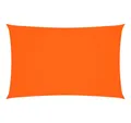 Produktbild: vidaXL Sonnensegel Sonnensegel Oxford-Gewebe Rechteckig 2,5x5 m Orange, (1-tlg)