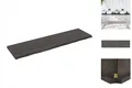 Produktbild: Waschtischplatte Dunkelgrau 220x60x6 Cm Massivholz Behandelt