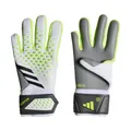 Produktbild: Adidas Unisex Goalkeeper Gloves (W/O Fingersave) Pred Gl LGE, White/Lucid Lemon/Black, IA0879, 10-