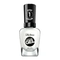 Produktbild: Sally Hansen Miracle Gel Nagellack ohne künstliches UV-Licht Get Mod, Weiß, mit intensiv glänzendem Gel-Finish, Nr. 450, (1 x 14,7 ml)