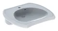 Produktbild: Geberit Vitalis Waschtisch mit Hahnloch mit Überlauf 550 x 550 mm - Weiß - 501542011