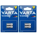 Produktbild: 4 Stück Varta V23GA 4223 12V Batterie Knopfzelle MN21 L1028 LRV08 2x 2er Blister