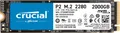 Produktbild: Crucial P2 2TB M.2 PCIe Gen3 NVMe Internes SSD - Bis zu 2400MB/s - CT2000P2SSD8