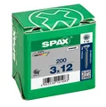 Produktbild: SPAX Senkkopf T10 Vollgewinde, 3x12, WIROX, S-Spitze, 200 Stk