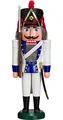 Produktbild: Seiffener Volkskunst Nussknacker Grenadier 39 cm Erzgebirgskunst Weihnachtsdeko Nussknacker Weihnachten Holzmann Holzfigur (blau)