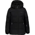 Produktbild: Icepeak Loris Winterjacke für Mädchen mit Kapuze und Schneefang, Farbe:Black, Kinder Größen:176 - Schwarz - 176