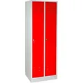 Produktbild: Adb - Umkleideschrank Spind Garderobenschrank Kleiderspind Schrank 1775x600x500 Mm