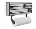 Produktbild: Leifheit Küchenorganizer-Set, Küchenpapierrollenhalterung Leifheit 25793 Schwarz Aluminium