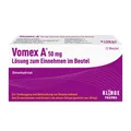 Produktbild: Vomex A Lösung 50 mg 12 St