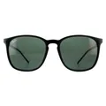 Produktbild: Ray-Ban Sonnenbrille RB4387 601/71 Schwarz Grün