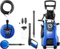 Produktbild: Nilfisk Hochdruckreiniger E 145 Bar Druck + Schaumsprüher + Flächenreiniger + Bürste + Rohrreinigungs-Set (2100 W)