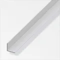 Produktbild: Winkel gleichschenklig Alu Silber elox. 100cm in versch. Varianten