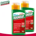 Produktbild: Roundup Unkrautfrei 2 x 400 ml Express Konzentrat Brennnessel Ehrenpreis