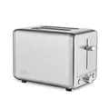 Produktbild: Solis Edelstahl-Toaster mit 2 extra großen Schlitzen, Krümelschublade, 925 Watt, Toaster Steel (Typ 8002), Silber