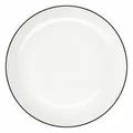 Produktbild: ASA Selection Ligne Noire Dessertteller Schwarze Linie Fine Bone China Ø14.5cm