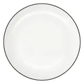 Produktbild: ASA Selection Ligne Noire Dessertteller Schwarze Linie Fine Bone China Ø14.5cm