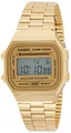 Produktbild: CASIO HERREN GOLDFARBENE EDELSTAHL DIGITALUHR A168WG-9WDF NEU aus Japan