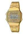 Produktbild: Casio Digital Alarm Chrono 12/24 Format Edelstahl A168WG-9WDF WR Unisex-Uhr
