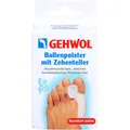 Produktbild: Gehwol Anti Druk Knobbelkussen Met Teenverdeler G Gelkussen Art.102 681 100 1stuks