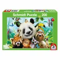 Produktbild: Schmidt Spiele Puzzle Einfach tierisch, Kinderpuzzle, Kinder Puzzle, 200 Teile