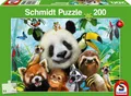 Produktbild: 200 Teile Schmidt Spiele Kinder Puzzle Einfach tierisch! 56359