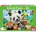 Produktbild: Schmidt Spiele Puzzle Einfach tierisch! 200 Teile