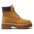 Produktbild: Timberland für Damen. TB1A5RJD2311 Stone Street 6 braune Lederstiefeletten (37 W), 3 bis 5 cm, Schnürsenkel, Lässig