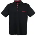 Produktbild: Lavecchia Poloshirt Lavecchia Herren Poloshirt LV-1701 (Black, 3XL) Herren Polo Shirt schwarz 3XL