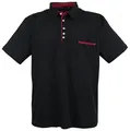 Produktbild: Lavecchia Herren Poloshirt Polo Shirt LV-1701 (Black, 3XL)