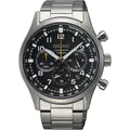 Produktbild: Seiko Conceptual Series Quarz-Chronograph SSB447P1 - schwarz,silber - 43mm