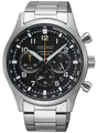 Produktbild: Seiko Quarzuhr Chronograph Stahl/Schwarz