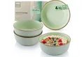 Produktbild: SÄNGER Speiseteller Set Rio Minze, (4 St), 4 tlg. Speiseteller, Mintgrün, Steingut, Handmade, VALUE COLLECTION