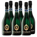 Produktbild: Fürst von Metternich Riesling Sekt Trocken (6 x 0,75 l) Deutschlands beliebtester Premiumsekt, aus deutschen Rieslingweine, Anbaugebieten in Rheinhessen, Rheingau & Pfalz, ausgeprägte Fruchtaromen