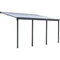 Produktbild: osoltus Terrassendach XXL 618 cm Veranda Anbau Terrassenüberdachung Anthrazit - Grau