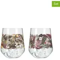 Produktbild: RITZENHOFF 2er-Set: Gläser ''Schattenfauna'' in Bunt - 710 ml
