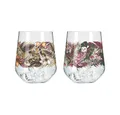 Produktbild: Ritzenhoff Cocktailglas Ritzenhoff Schattenfauna Gin Tumbler 2er #3 #4 M.EnterriosF21, Kristallglas