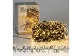 Produktbild: ECD Germany LED-Lichterkette Weihnachtsbeleuchtung Weihnachtslichterkette Christbaumbeleuchtung, Cluster Lichterkette 768 LEDs 5,5m für Innen & Außen IP44 Warmweiß