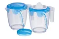 Produktbild: Messbecher Set 2-teilig – Messbecher 15L mit Deckel und Rührloch inkl. Zitrus...