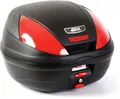 Produktbild: Bauletto Top Case Givi E370 Schwarz Rückstrahler Rot Und Set Platte Universal