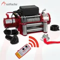 Produktbild: ROTFUCHS 12V Elektrische Seilwinde 13000LBS 5909KG Offroadwinde Motorwinde Funk