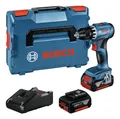 Produktbild: Bosch Professional Akku-Bohrschrauber GSR 18V-45 mit 2x Akku 3 Ah - in L-BOXX 136 - 06019K3204