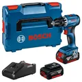 Produktbild: Bosch Professional GSR 18V-45 Akku-Bohrschrauber-Set (06019K3204)