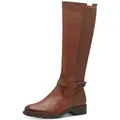 Produktbild: Tamaris Langschaftstiefel Damen Modestiefel Stiefel cognac 38 - Braun - 38