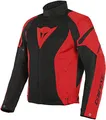 Produktbild: Dainese Air Crono 2 Tex Jacket, Motorradjacke Sommer Atmungsaktiv, Herren, Schwarz/Lava Rot/Lava Rot, 46