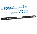 Produktbild: Wandhalterung passend  für Sonos® Soundbar Arc schwarz