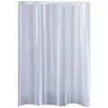 Produktbild: Ridder Duschvorhang Satin weiß Breite 180 cm weiß 180 cm x 200 cm