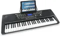 Produktbild: Klasse Keyboard mit 61 Leuchttasten, 255 Sounds, 3 Lernfunktion und MP3-Player
