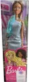 Produktbild: Mattel T7580 / HJR95 Barbie Puppe mit Türkis Glitzer Kleid Polka Dots Mini Dress