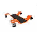 Produktbild: Motorrad Rangierhilfe für Hauptständer Rangierplatte Rangierwagen 320 Kg orange