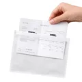 Produktbild: Netuno 500 Lieferscheintaschen selbstklebend transparent DIN C5 24x18,1 cm